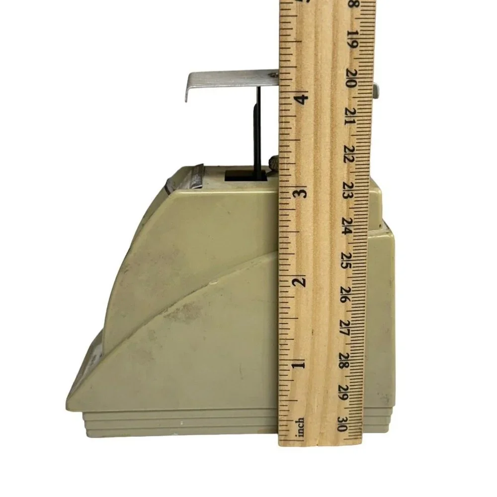 VTG Pelouze P1 Petite Postal Scale Rates Eff Feb 1991 Evanston‎ Illinois USA